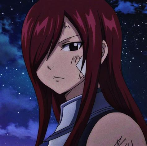 Erza Scarlet aesthetic icon | Fairy tail art, Fairy tail anime, Erza ...