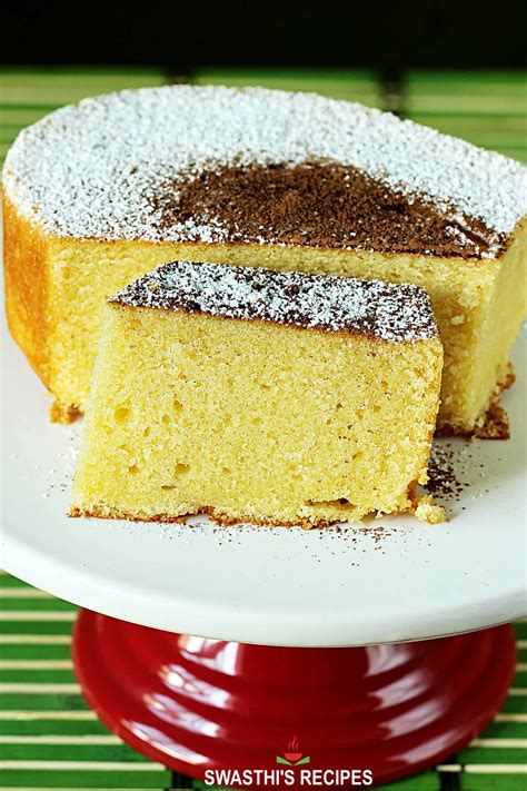 Butter Cake Recipe (Moist Basic Cake) - Swasthi's Recipes