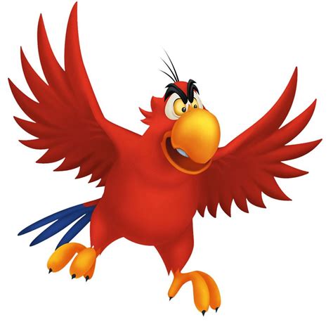 Iago - Characters & Art - Kingdom Hearts Re:coded | Disney movie ...