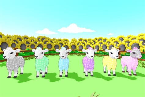 3D cartoon sheep animation | 3D 动物 | Unity Asset Store