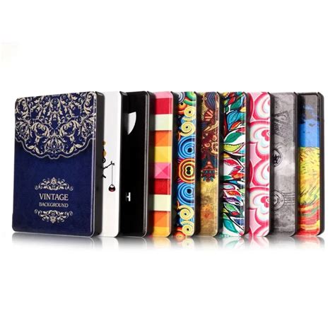 Colorful Pattern Cover For Amazon Kindle Oasis Case Flip PU Leather ...