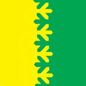 Laekvere (Estonia), flag - vector image