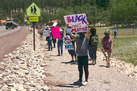 New Mexico mountain communities hold Black Lives Matter Protests | KTSM 9 News