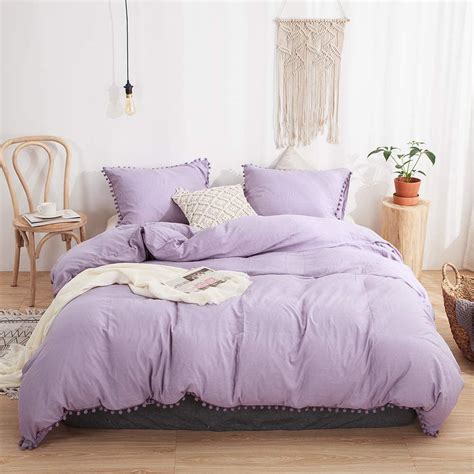 Softy Pom Pom Purple Bed Set - Tapestry Girls