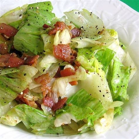 Polish Salata z Boczkiem Is the Best-Tasting Wilted Lettuce Salad | Recipe | Lettuce salad ...