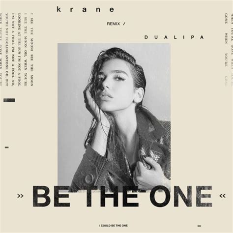 Dua Lipa - Be The One (KRANE Remix) - Tinman London