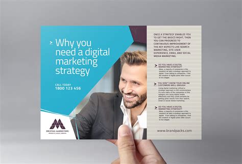 Digital Marketing Flyer Template in PSD, Ai & Vector - BrandPacks