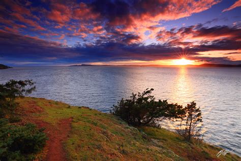 B162 Sunset Washington Park, Anacortes, Washington | Randall J Hodges Photography