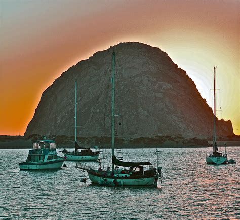 Morro Bay Rock Photograph by Bill Owen