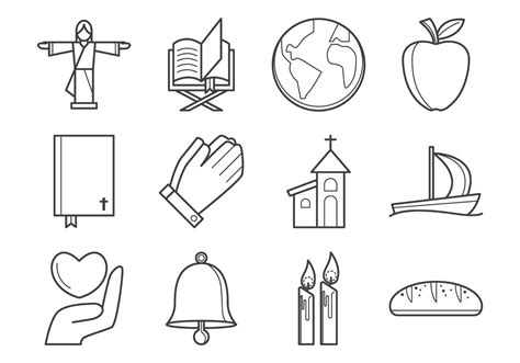 Free Christian Religion Icon Vector 115893 Vector Art at Vecteezy