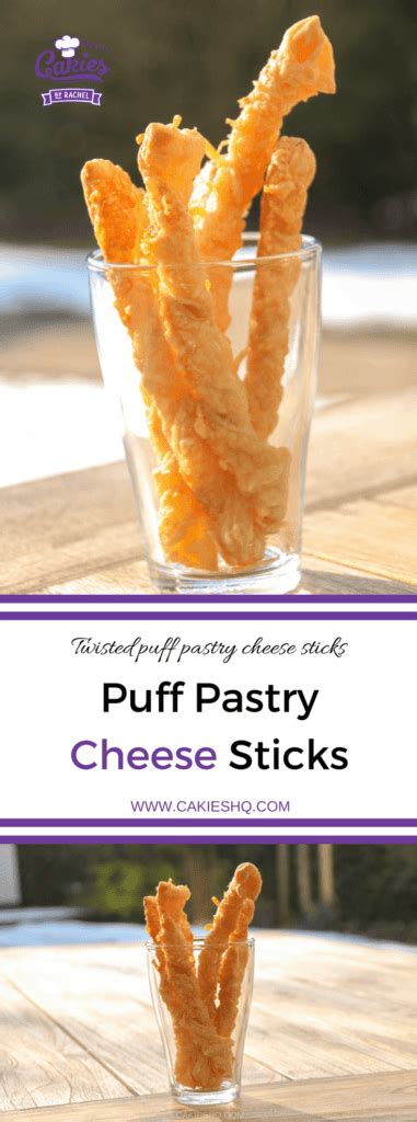 Puff Pastry Cheese Sticks Recipe | An easy party snack