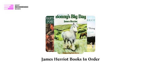 James Herriot Books in Order (19 Book Series)