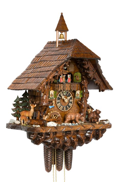 Original handmade Black Forest Cuckoo Clock / Made in Germany 2-86760t - The world of Cuckoo ...