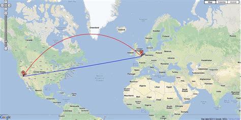 Interactive Google Maps based Great Circle Route … - Reddit