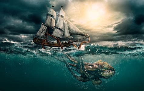 Octopus Attack on Behance