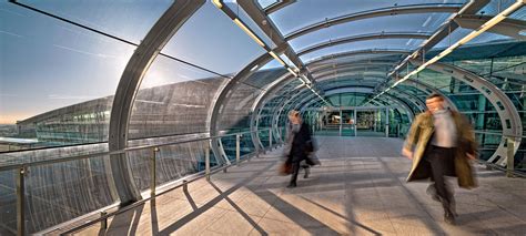 Terminal 2 dublin airport bridge professional commercial photography - Enda Cavanagh Photography