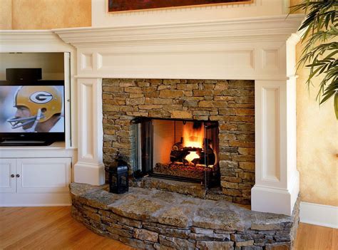 20 Beautiful Wood Burning Fireplace Designs