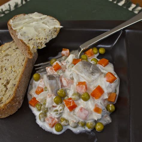 Pickled Herring Salad | Czech in the Kitchen