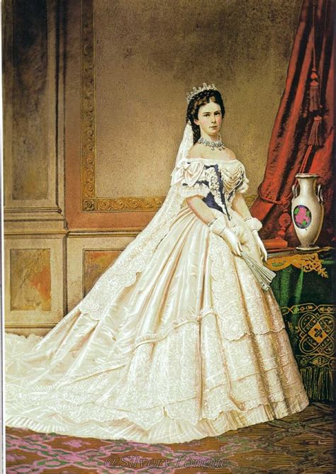 Empress Elisabeth of Austria by Emil Rabending. colored. | Ball gowns, Historical dresses, Gowns