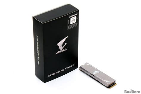 [스페셜]AORUS RGB PC를 위한 선택, AORUS RGB M.2 NVMe SSD 256GB 제이씨현:: 보드나라