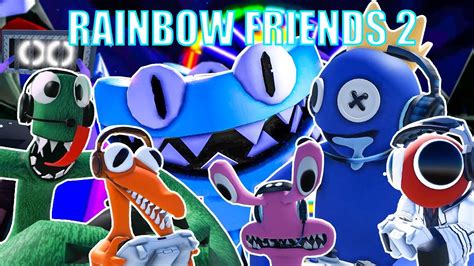 Rainbow Friends Chapter 2 - Full Game Playthrough (No Commentary) - YouTube