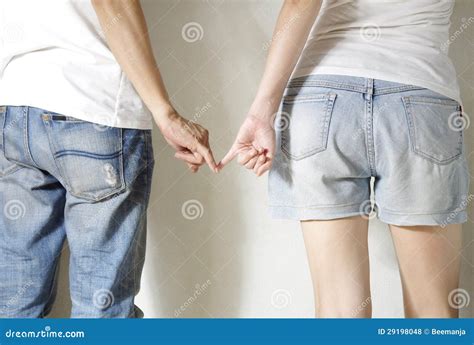 Romantic Couple Holding Hands Royalty Free Stock Photos - Image: 29198048