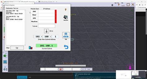 UDP connection issues - Operations/Getting Started - AgOpenGPS