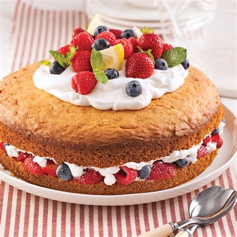 Gâteau étagé aux fruits - 5 ingredients 15 minutes