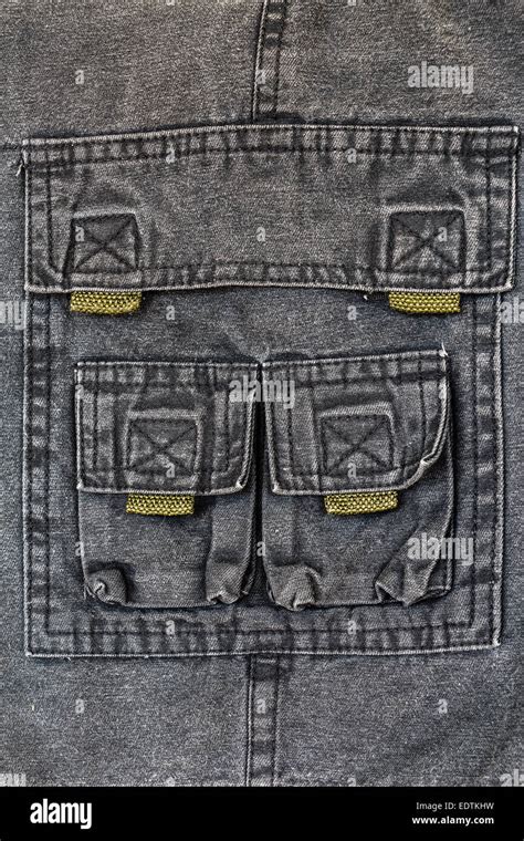 Texture of black denim Stock Photo - Alamy