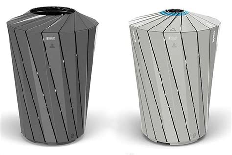 Custom-Made Designer Trash Bins Pop Up in NYC Parks | Trash bins, Trash can, Bins