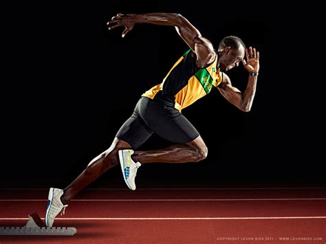 London Olympic Wallpaper: Usain Bolt Wallpaper