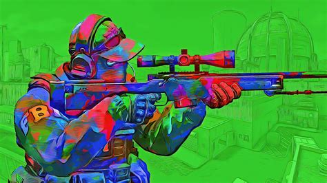 Awp Sniper Wallpaper