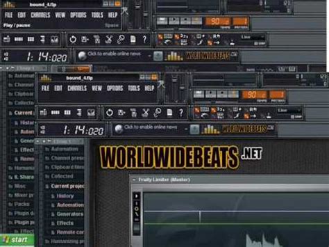 FREE FL STUDIO SKIN - WorldWideBeats.Net Skin - YouTube