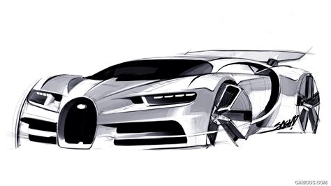 Bugatti Chiron | 2017MY | Design Sketch