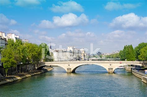 Seine River Bridge, Paris Stock Photos - FreeImages.com