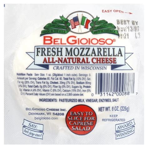 BelGioioso Cheese Mozzarella Fresh All Natural