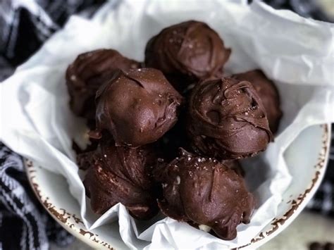 Sugar-Free No Bake Cheesecake Truffles - Butter Together Kitchen