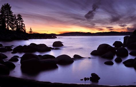 Lake tahoe, Sunset, Tahoe