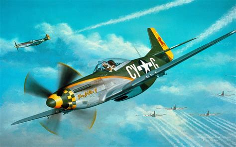 WW2 Aviation Art Wallpaper - WallpaperSafari