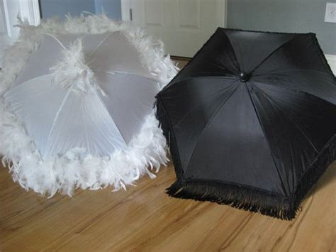 Bride Groom New Orleans Wedding Second Line Umbrellas Feather - Etsy ...