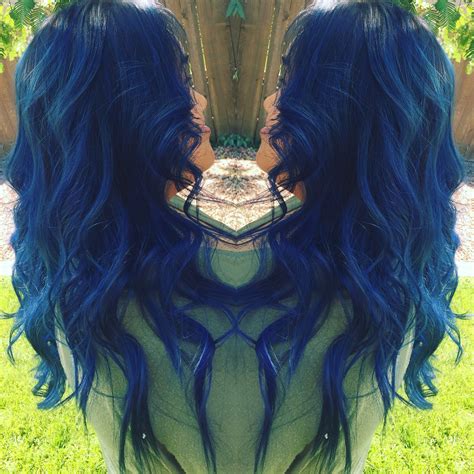 Bright blue hair! | Bright blue hair, Blue hair, Hair