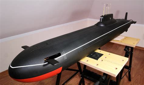 Typhoon Class Submarine 3d Model