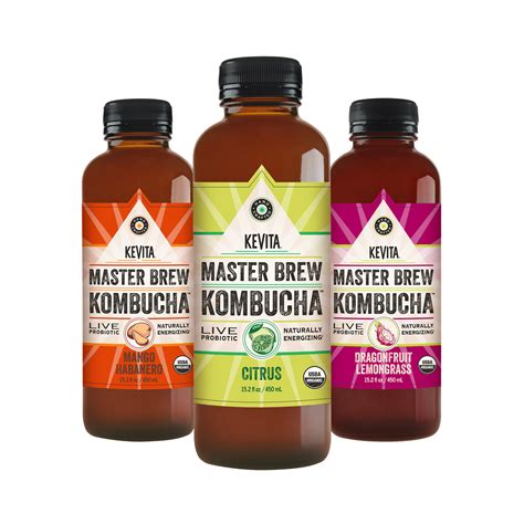 KeVita Introduces Three New Master Brew Kombucha Flavors To Kick Off ...