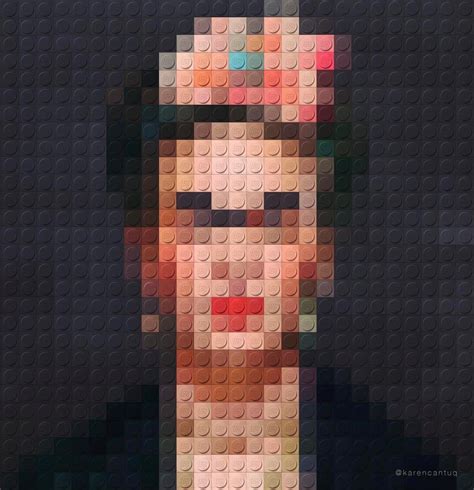 Lego Frida Kahlo