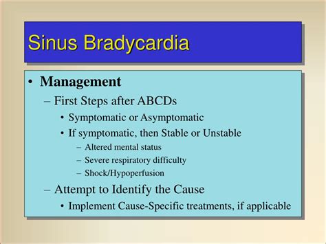 PPT - Sinus Rhythms: Dysrhythmia Recognition & Management PowerPoint Presentation - ID:610666