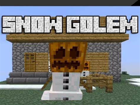 Random Snow Golem Faces Resource Pack For Minecraft 1132