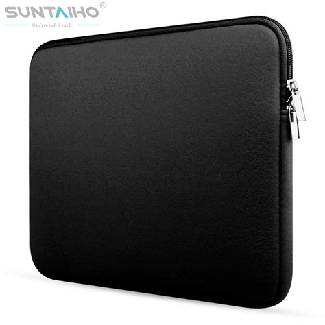 Newest Soft Sleeve Laptop Bag Case For Macbook Air Pro Retina 11 13 15 inch Zipper Bags For Mac ...