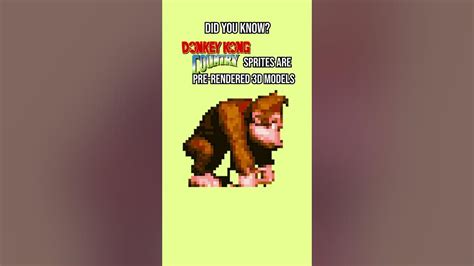 How to Make Donkey Kong Country Sprites in blender - YouTube