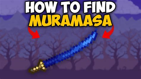 Terraria How To Get Muramasa | Terraria Muramasa seed 1.4.4.9 - YouTube