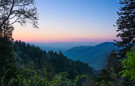 No Ordinary Sunset - Newfound Gap Great Smoky Mountains National Park